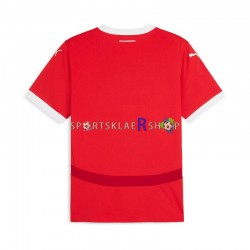 Østerrike drakt Hjemmetrøye Kort erm Euro 2024 , Herre