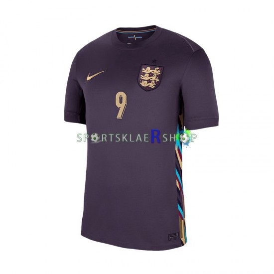 England drakt Harry Kane 9 Bortetrøye Kort erm Euro 2024 , Herre