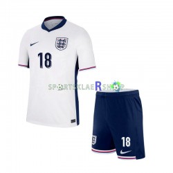 England drakt Trent Alexander-Arnold 18 Hjemmetrøye Kort erm Euro 2024 , Barnesett