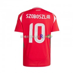 Ungarn drakt Dominik Szoboszlai 10 Hjemmetrøye Kort erm Euro 2024 , Herre