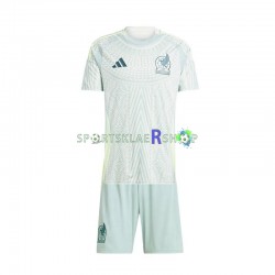 Mexico drakt Copa America Bortetrøye Kort erm 2024 , Barnesett