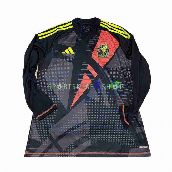 Mexico drakt Copa America Keeper Hjemmetrøye Lang erm 2024 , Herre