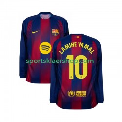FC Barcelona drakt Lamine Yamal 10 Hjemmetrøye Lang erm 2025-2026 , Herre