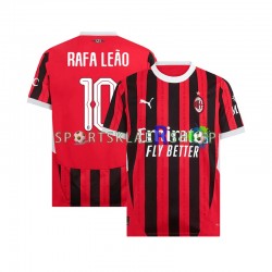 AC Milan drakt UCL Font RAFA LEAO 10 Hjemmetrøye Kort erm 2024-2025 , Herre AC Milan drakt UCL Font RAFA LEAO 10 Hjemmetrøye Kort erm 2024-2025 , Herre