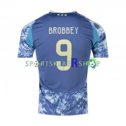 AFC Ajax drakt Brian Brobbey 9 Bortetrøye Kort erm 2024-2025 , Herre