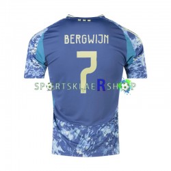 AFC Ajax drakt Steven Bergwijn 7 Bortetrøye Kort erm 2024-2025 , Herre