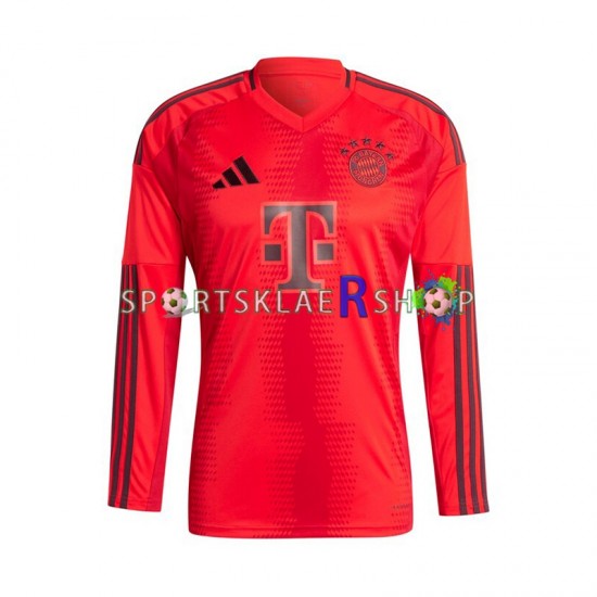 FC Bayern München drakt Hjemmetrøye Lang erm 2024-2025 Rød , Herre