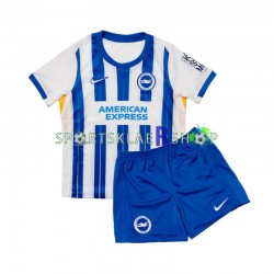 Brighton Hove Albion drakt Hjemmetrøye Kort erm 2024-2025 , Barnesett