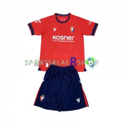 CA Osasuna drakt Hjemmetrøye Kort erm 2024-2025 , Barnesett