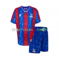 Crystal Palace drakt Hjemmetrøye Kort erm 2024-2025 , Barnesett