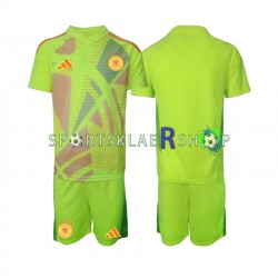 Tyskland drakt Keeper Bortetrøye Kort erm Euro 2024 , Barnesett