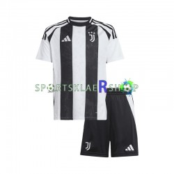 Juventus drakt Hjemmetrøye Kort erm 2024-2025 , Barnesett