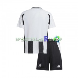 Juventus drakt Hjemmetrøye Kort erm 2024-2025 , Barnesett
