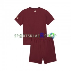 Manchester City drakt Tredjetrøye Kort erm 2024-2025 , Barnesett