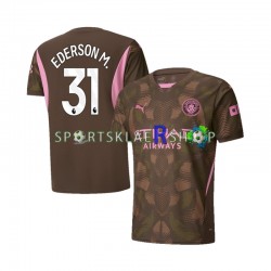 Manchester City drakt Ederson Moraes 31 Keeper Hjemmetrøye Kort erm 2024-2025 , Herre
