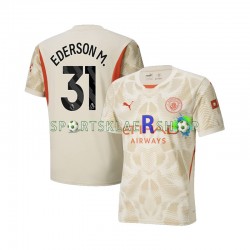 Manchester City drakt Ederson Moraes 31 Keeper Tredjetrøye Kort erm 2024-2025 , Herre