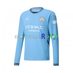Manchester City drakt Hjemmetrøye Lang erm 2024-2025 , Herre