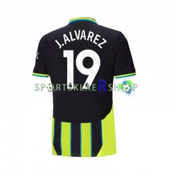 Manchester City drakt Julian Alvarez 19 Bortetrøye Kort erm 2024-2025 , Herre