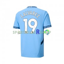 Manchester City drakt Julian Alvarez 19 Hjemmetrøye Kort erm 2024-2025 , Herre