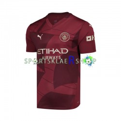 Manchester City drakt Tredjetrøye Kort erm 2024-2025 , Herre
