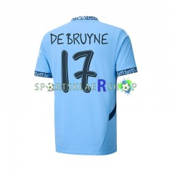 Manchester City drakt UCL Font DE BRUYNE 17 Hjemmetrøye Kort erm 2024-2025 , Herre