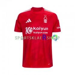 Nottingham Forest drakt Hjemmetrøye Kort erm 2024-2025 , Herre