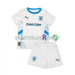 Olympique de Marseille drakt Hjemmetrøye Kort erm 2024-2025 , Barnesett