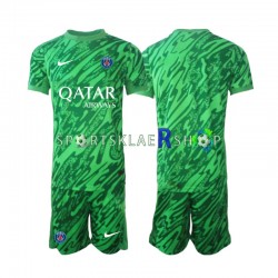 Paris Saint-Germain drakt Keeper Bortetrøye Kort erm 2024-2025 , Barnesett