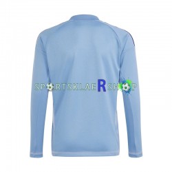 Real Madrid drakt Keeper Hjemmetrøye Lang erm 2024-2025 Blå , Herre