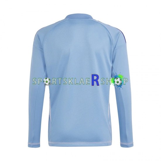 Real Madrid drakt Keeper Hjemmetrøye Lang erm 2024-2025 Blå , Herre