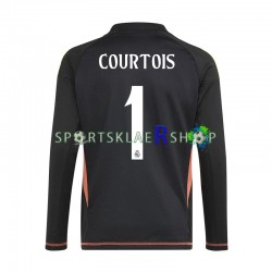 Real Madrid drakt Thibaut Courtois 1 Keeper Bortetrøye Kort erm 2024-2025 , Herre