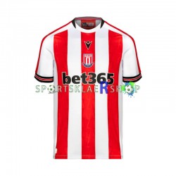 Stoke City drakt Hjemmetrøye Kort erm 2024-2025 , Herre