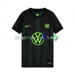 VfL Wolfsburg drakt Bortetrøye Kort erm 2024-2025 , Herre