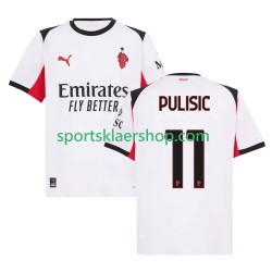 AC Milan drakt Christian Pulisic 11 Bortetrøye Kort erm 2025-2026 , Herre