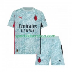 AC Milan drakt Keeper Hjemmetrøye Kort erm 2025-2026 , Barnesett AC Milan drakt Keeper Hjemmetrøye Kort erm 2025-2026 , Barnesett