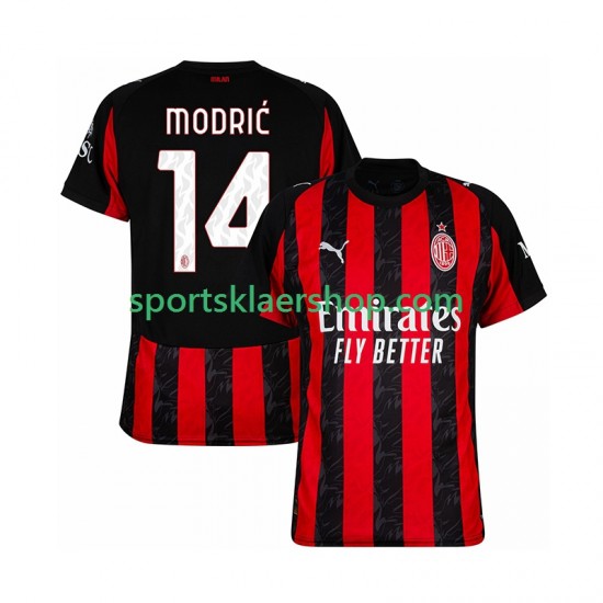 AC Milan drakt Modrić Luca 14 Hjemmetrøye Kort erm 2025-2026 , Herre