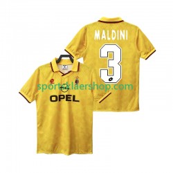 AC Milan drakt MALDINI 3 1995 1996 Retro Tredjetrøye Kort erm , Herre AC Milan drakt MALDINI 3 1995 1996 Retro Tredjetrøye Kort erm , Herre
