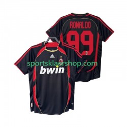 AC Milan drakt RONALDO 99 2007 Retro Tredjetrøye Kort erm 2006 , Herre