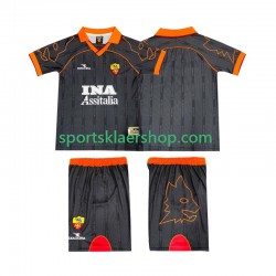 AS Roma drakt 2000 Retro Bortetrøye Kort erm 1999 , Barnesett AS Roma drakt 2000 Retro Bortetrøye Kort erm 1999 , Barnesett
