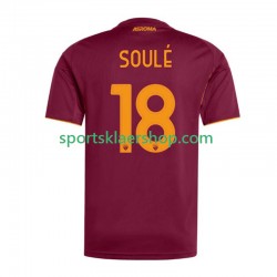AS Roma drakt Soule 18 Hjemmetrøye Kort erm 2025-2026 , Herre AS Roma drakt Soule 18 Hjemmetrøye Kort erm 2025-2026 , Herre
