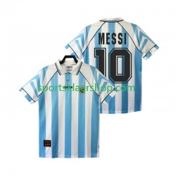 Argentina drakt Lionel Messi 10 1996 1997 Retro Hjemmetrøye Kort erm , Herre