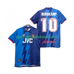 Arsenal drakt BERGKAMP 10 1995 1996 Retro Bortetrøye Kort erm , Herre