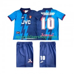Arsenal drakt BERGKAMP 10 1995 1996 Retro Bortetrøye Kort erm , Barnesett
