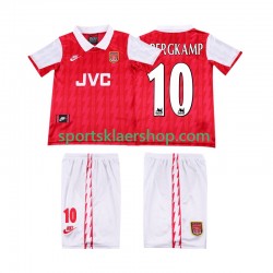 Arsenal drakt BERGKAMP 10 1996 Retro Hjemmetrøye Kort erm 1994 , Barnesett