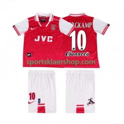 Arsenal drakt BERGKAMP 10 1996 1997 Retro Hjemmetrøye Kort erm , Barnesett