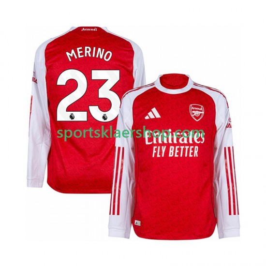 Arsenal drakt Merino 23 Hjemmetrøye Lang erm 2025-2026 , Herre