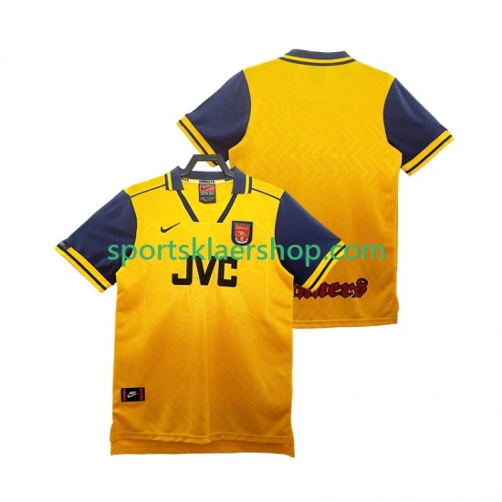 Arsenal drakt 1996 1997 Retro Bortetrøye Kort erm , Herre