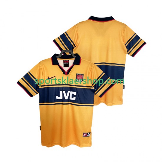 Arsenal drakt 1997 Retro Bortetrøye Kort erm 1999 , Herre