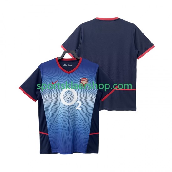 Arsenal drakt 2002 Retro Bortetrøye Kort erm 2004 , Herre