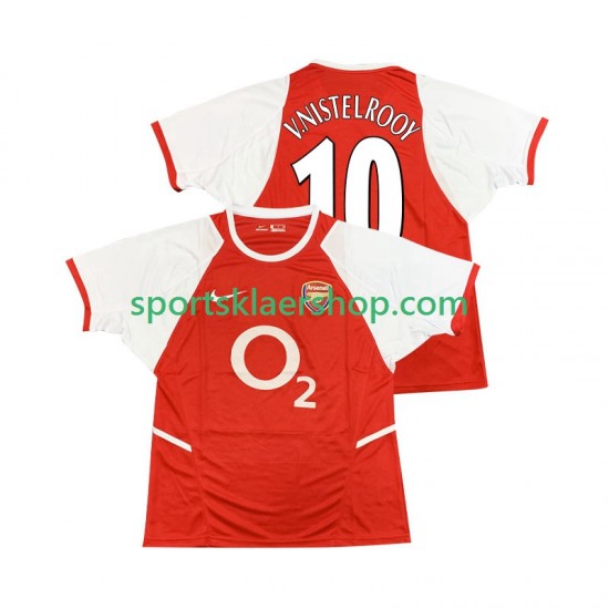 Arsenal drakt Ruud van Nistelrooy 10 2002 2003 Retro Hjemmetrøye Kort erm , Herre Arsenal drakt Ruud van Nistelrooy 10 2002 2003 Retro Hjemmetrøye Kort erm , Herre